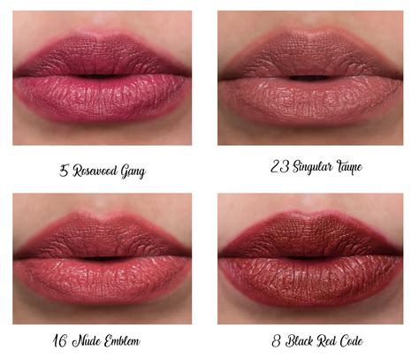 ysl tatouage couture lipgloss swatches|tatouage couture lip dye.